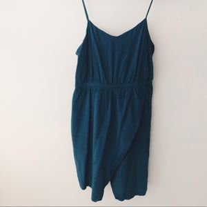 Madewell Blue Silk Dress